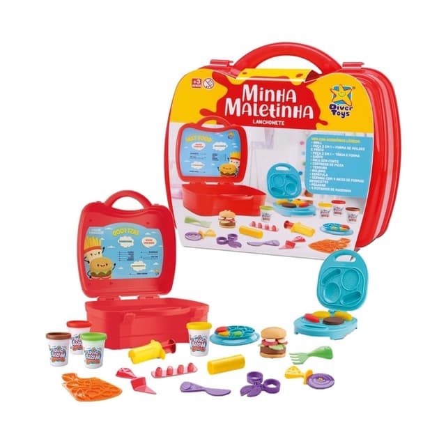Maletinha Lanchonete Divertoys Ref. 8151