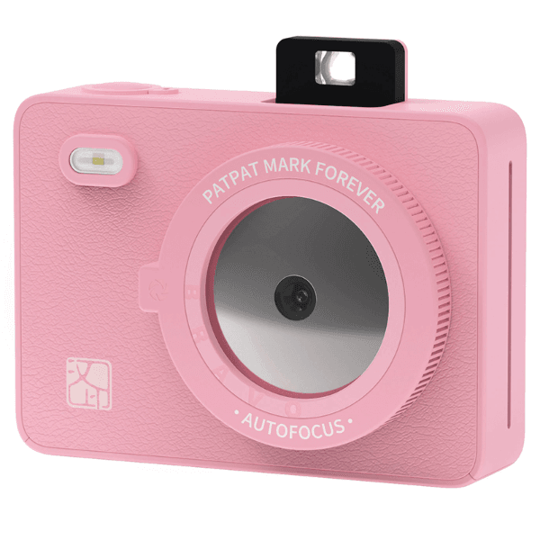 Mini Câmera Instantânea Hanin Instant Printer Z5S Printer para iPhone - iPad - Rosa