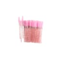 Mini Escova Descartável Importacion China Rosa Glitter