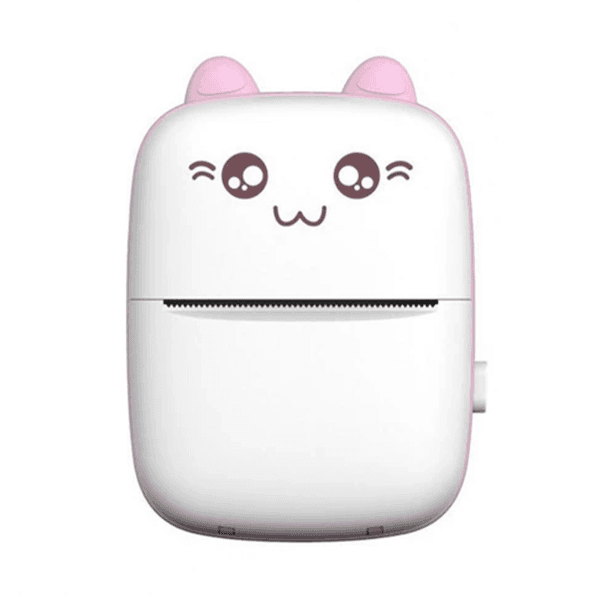 Mini Impressora Portátil Geral Bluetooth Branco/Rosa