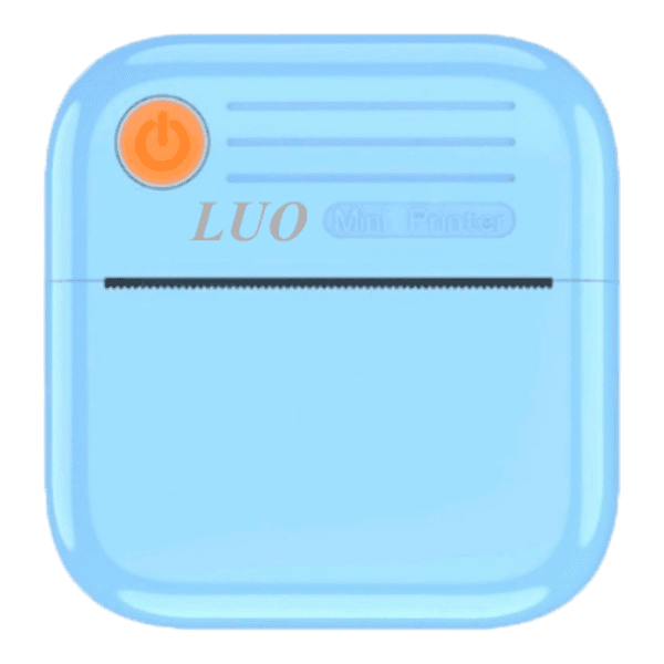 Mini Impressora Luo Lu-Sy24 Instant Printing Com Bluetooth - Azul