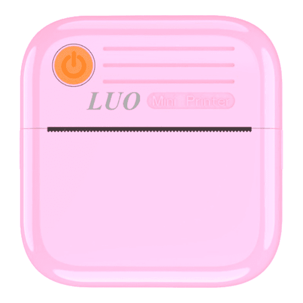 Mini Impressora Luo Lu-Sy24 Instant Printing Com Bluetooth Rosa
