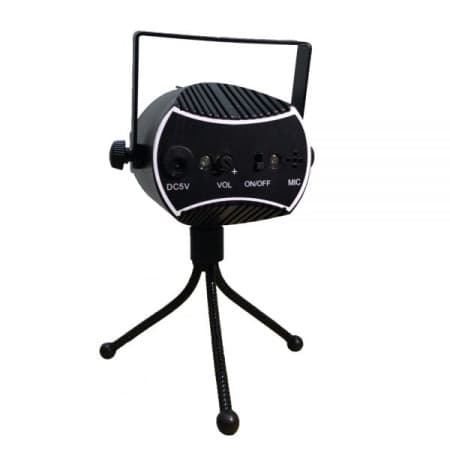 Iluminação Decorativa Tornado Mini Laser Tornado 3D Gst-118A