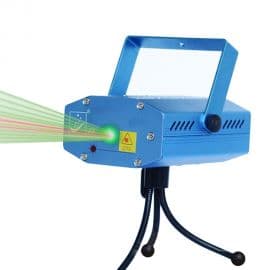 Mini Laser Tornado S-09E com 10 Efeitos