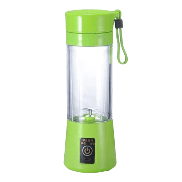 Mini Liquidificador Portátil Bigstar Plus Bsp1253 380ml Recarregável Verde