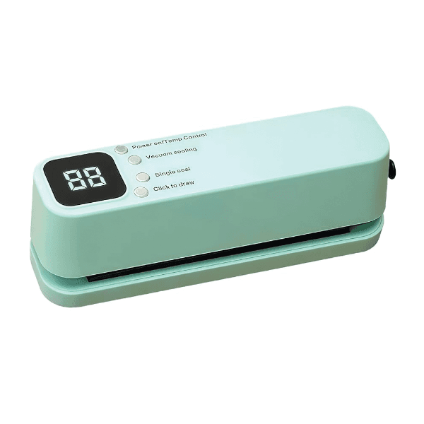 Mini Máquina Seladora A Vácuo Geral Xw-699 Recarregável 10W 2A/5V Verde