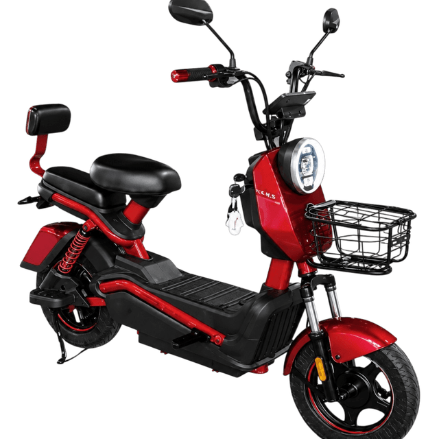 Mini Moto Elétrica Ecoxtreme Hl-B3 1000W-20AH Vermelha
