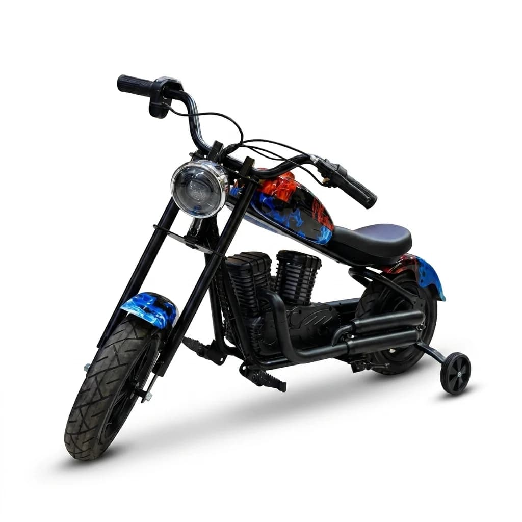 Mini Moto Elétrica Smart Wheel Harley Gelo e Fogo
