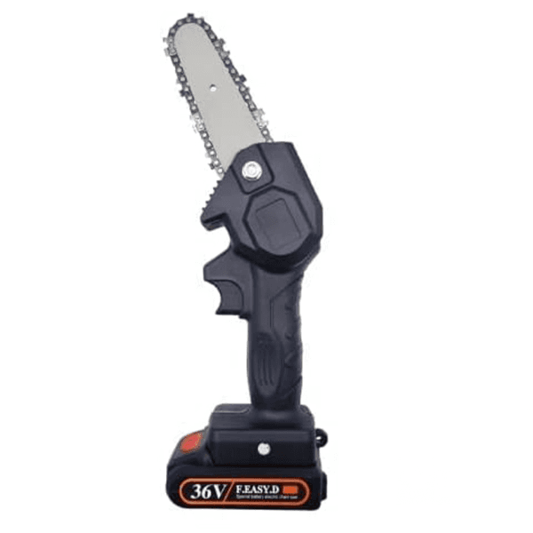 Mini Motosserra Sem Fio Boruibst Br-7001 36V Preto