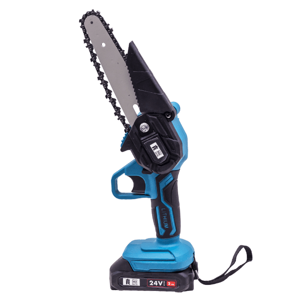Mini Motosserra Sem Fio Geral 24V Li-Ion 100-240V Azul