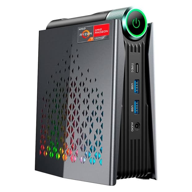 Mini Pc Acemagic S3A Gaming, Amd Ryzen 7 7730U 2.00Hz (4.50GHz), 16GB RAM, 1TB SSD, Windows 11 Pro