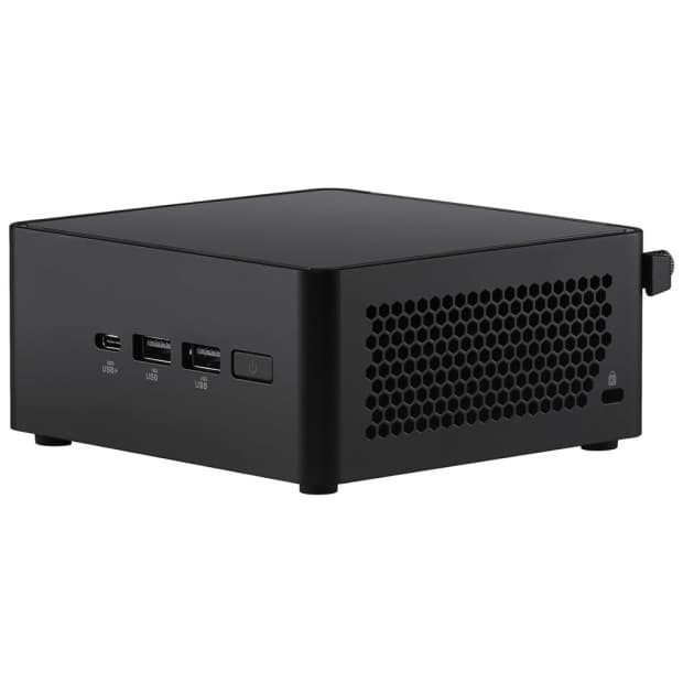 Mini Pc Asus Nuc Pro NUC14RVHI300001I Intel Core 3 100U 1.20GHz (4.70GHz) DDR5 Max 48GB 5600 So-Dimm X 2 2X M.2 NVMe PCIe 4.0 (128Gb-4TB) (Memória e HD Não Inclusos) Wi-Fi 6E Bluetooth 5.3
