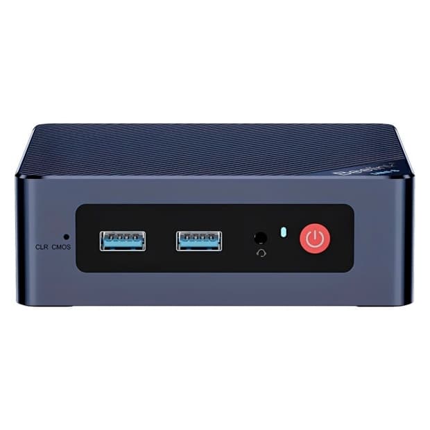 Mini Pc Intel Beelink Mini S N100 de 0.80GHz (3.40Ghz), 12GB de RAM, 512GB SSD, Win11Pro, Navy Azul