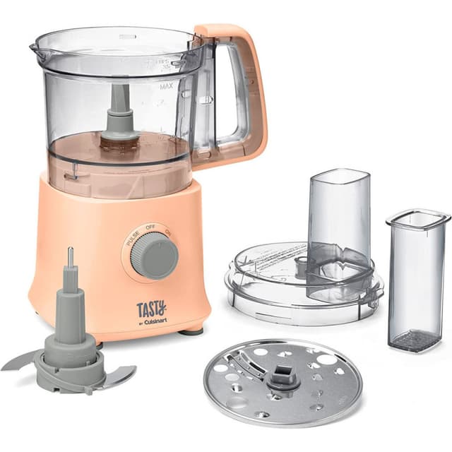 Mini Processador Cuisinart MP300TTN Tasty 4 Xícaras 300W 110V Tangerina