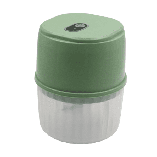 Mini Processador de Alimentos Geral 250ml Verde 3.7V - 5V