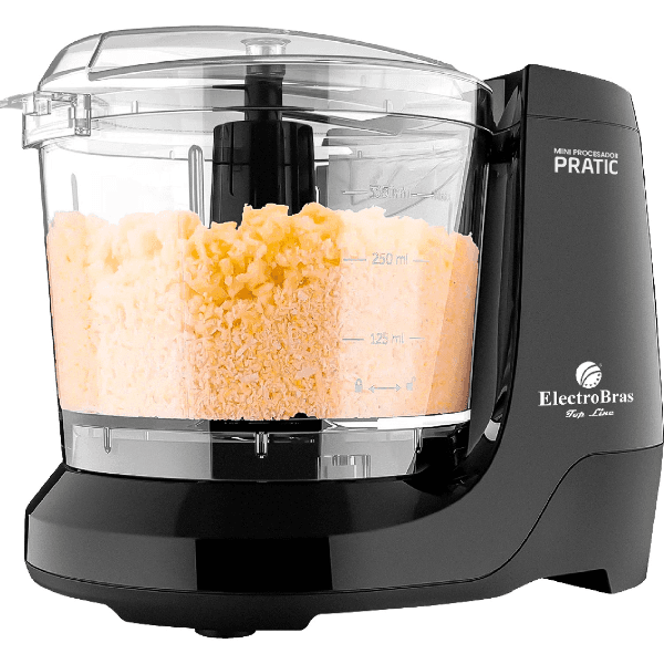 Mini Processador de Alimentos Electrobras Pratic Ebmp-120 350ml 120W 220-240V ~ 50/60Hz Preto