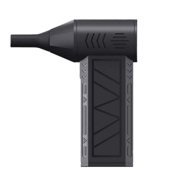 Mini Soprador de Ar Elétrico Sem Fio Luo Lu-F2225 130.000 Rpm Lanterna 500Mah Recarregável Preto