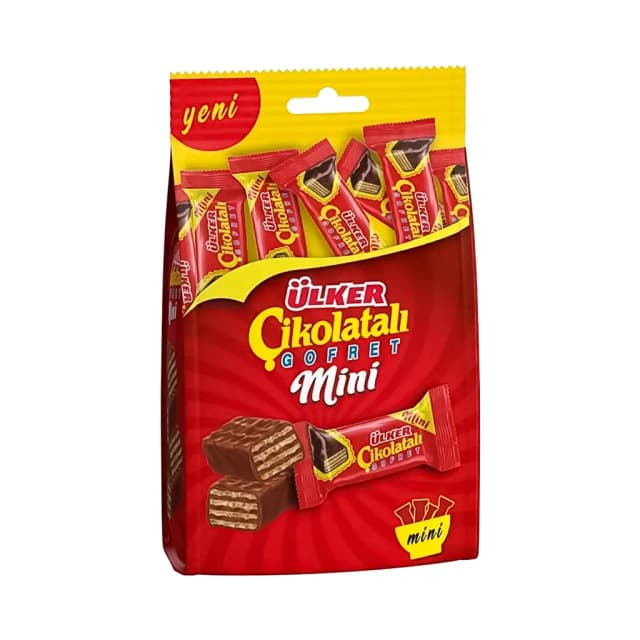 Mini Wafer com Chocolate Ulker 82G