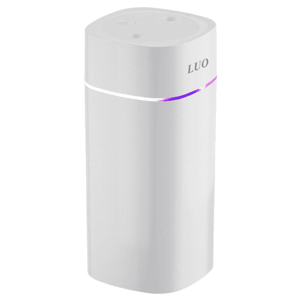 Mini Umidificador de Ar Luo Lu-5516 600ml 2.5W Recarregável Branco