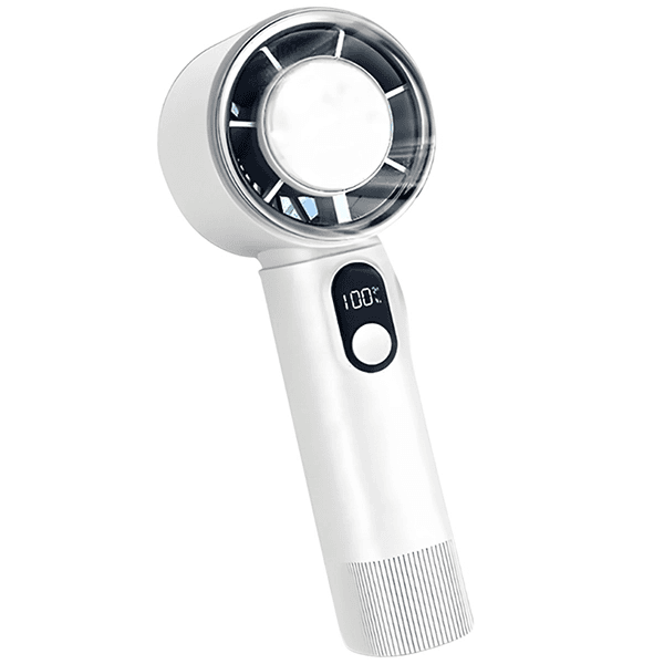 Mini Ventilador G-Tide Fh01 4400mAh 5 Velocidades Recarregável Branco
