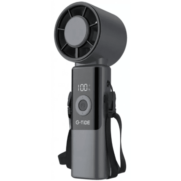 Mini Ventilador G-Tide FH02L 4400mAh Recarregável Cinza