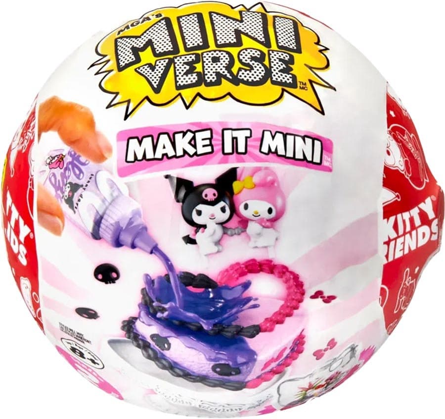 Brinquedo Mini Verse Hello Kitty And Friends Make It Mini Mga Entertainment