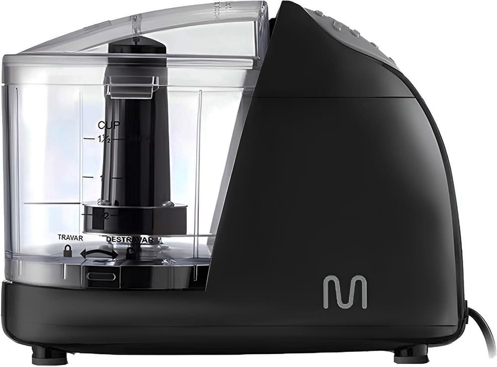 Miniprocessador Multilaser CE077EUR 100W 220V-50hz Preto