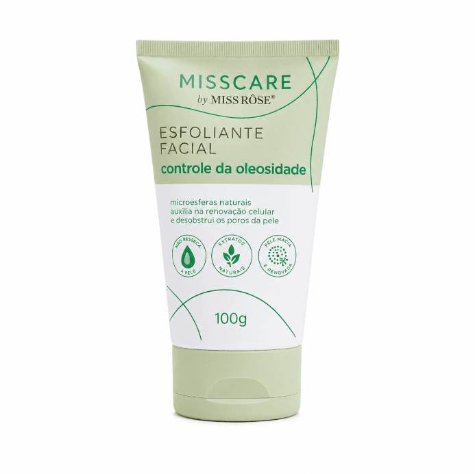 Esfoliante Facial Miss Rose Control De Oleosidad 134/C 100G