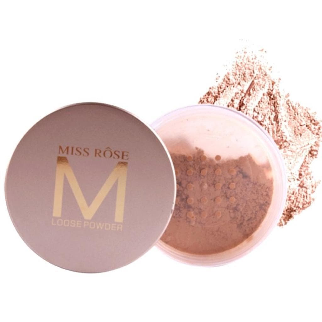 Pó Solto Miss Rose 7003-031I Maquiagem Facial
