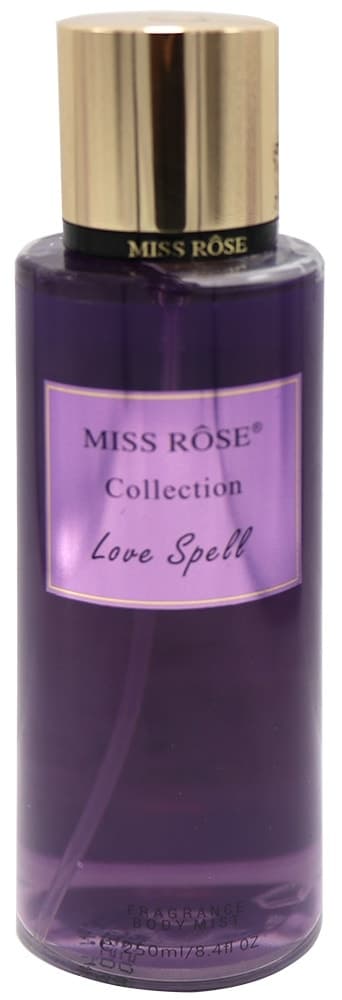 Body Splash Miss Rose Splash Love Spell 250ml
