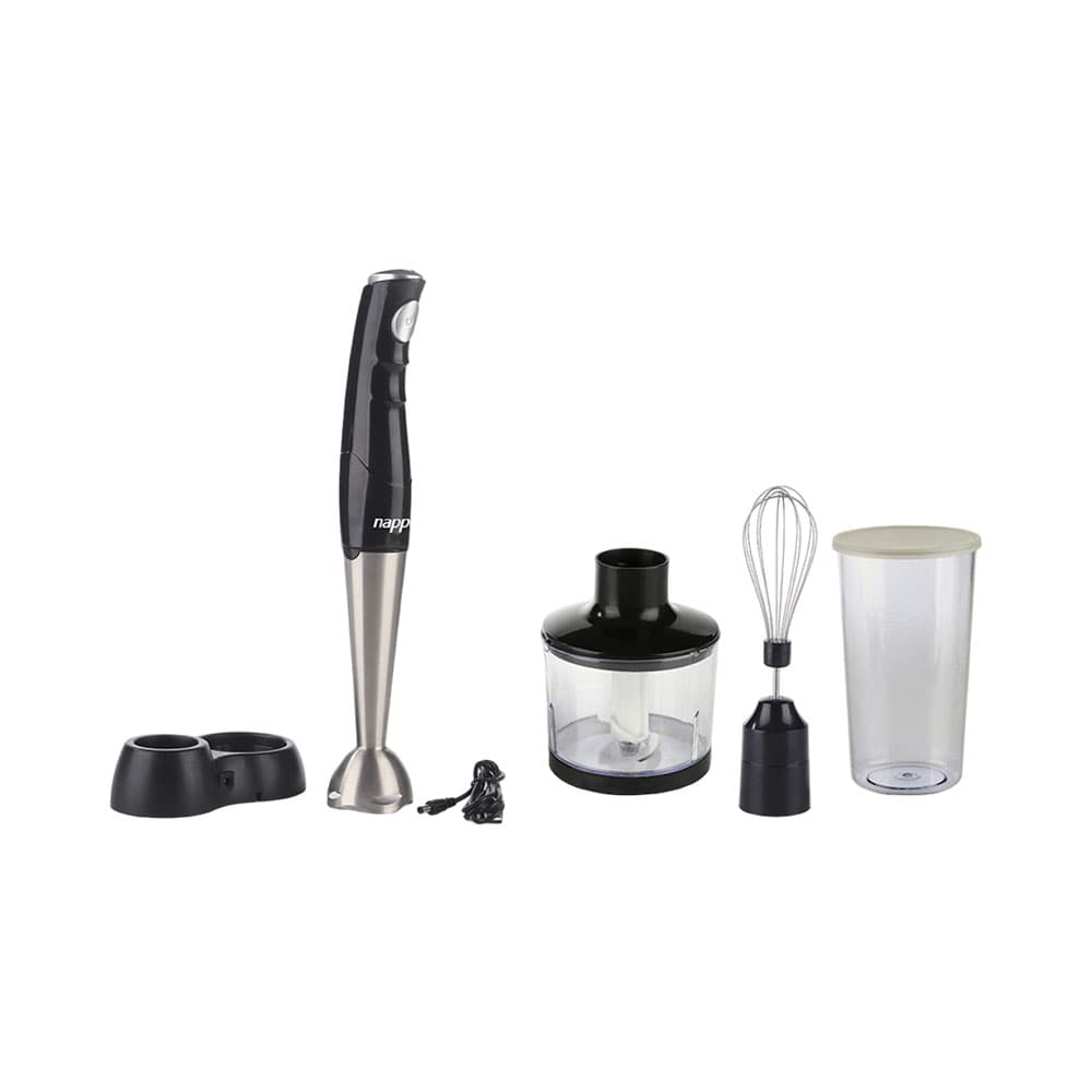 Mixer 5 Em 1 Napo Nem-151 com Bateria Recarregável 100W Preto/Prata