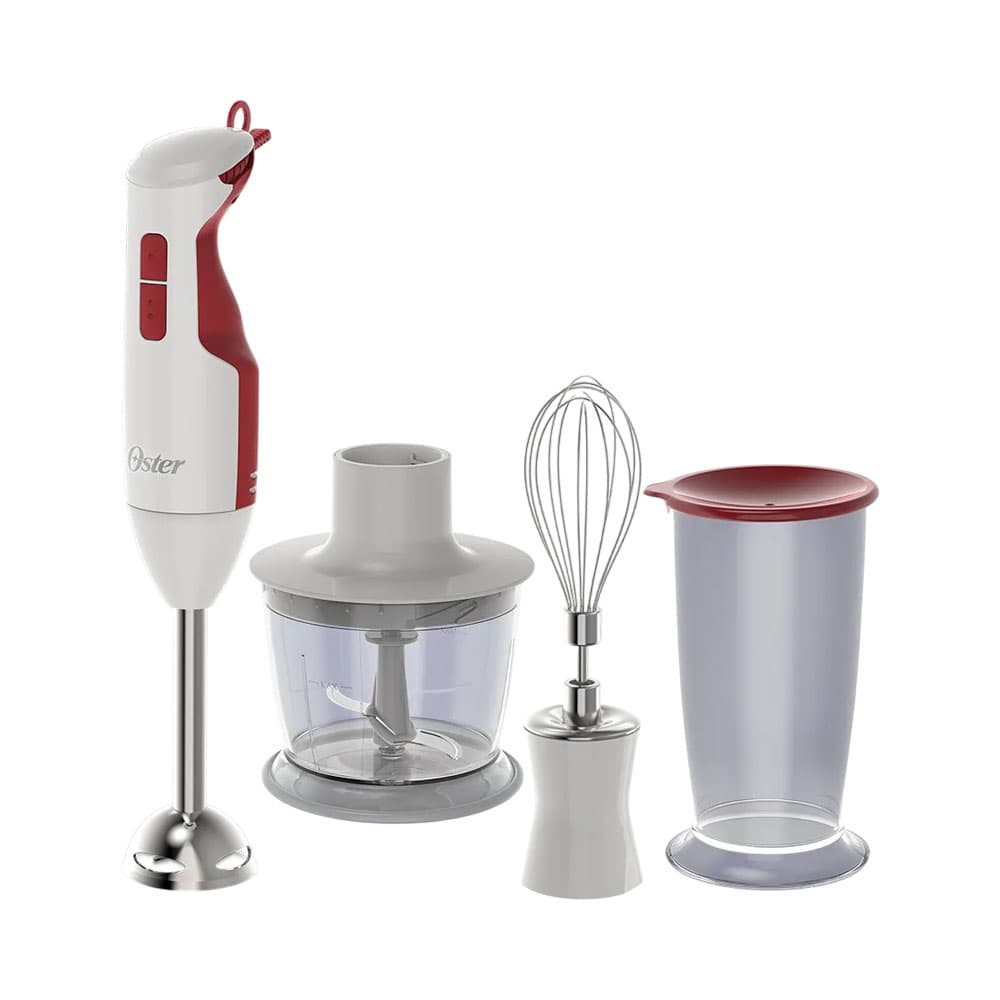 Mixer Oster Delight 3 Em 1 250W 220V Branco/Vermelho
