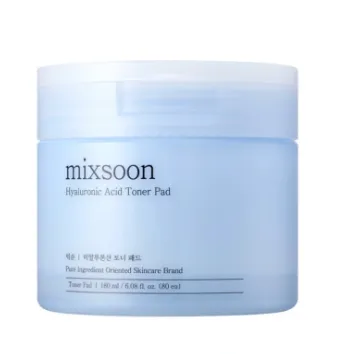 Tônico Mixsoon Hyaluronic Acid Toner Pad 180ml 80EA