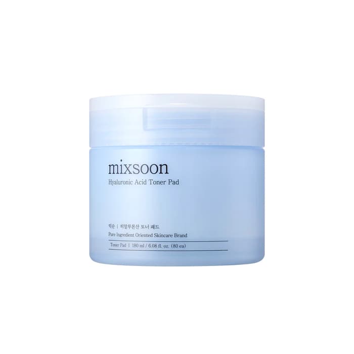 Almofada Tônica de Ácido Hialurônico Mixsoon 180ml (80Un)