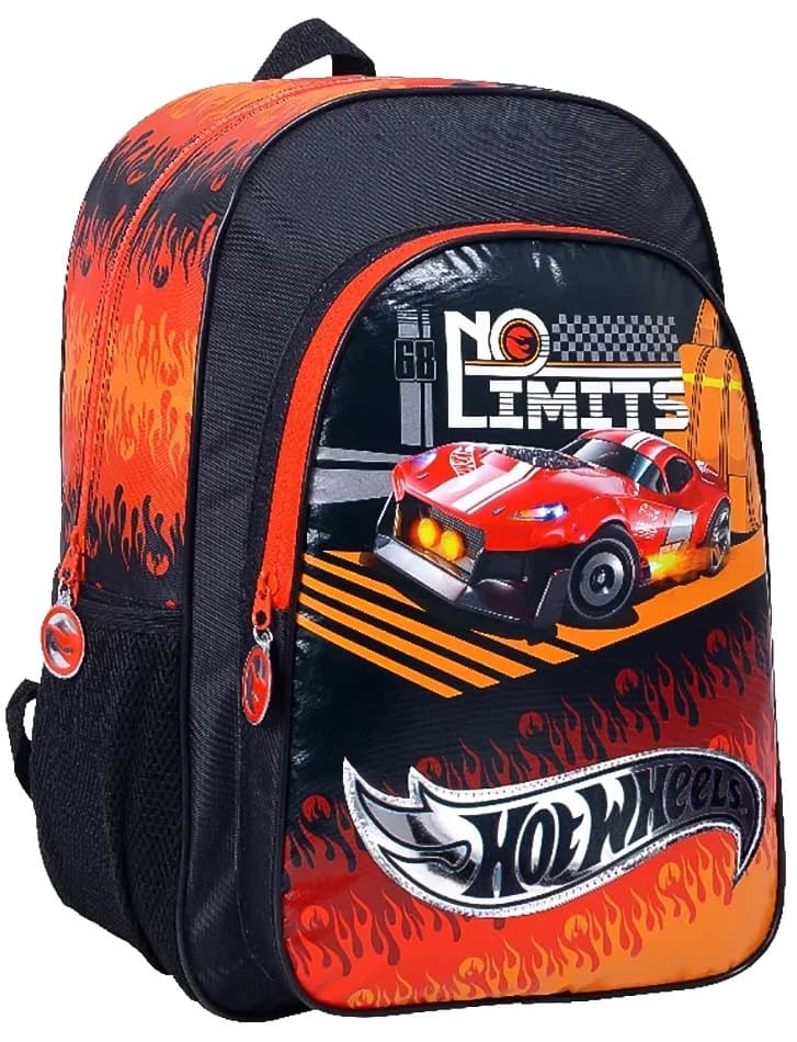 Mochila Escolar Hot Wheels No Limit 75145