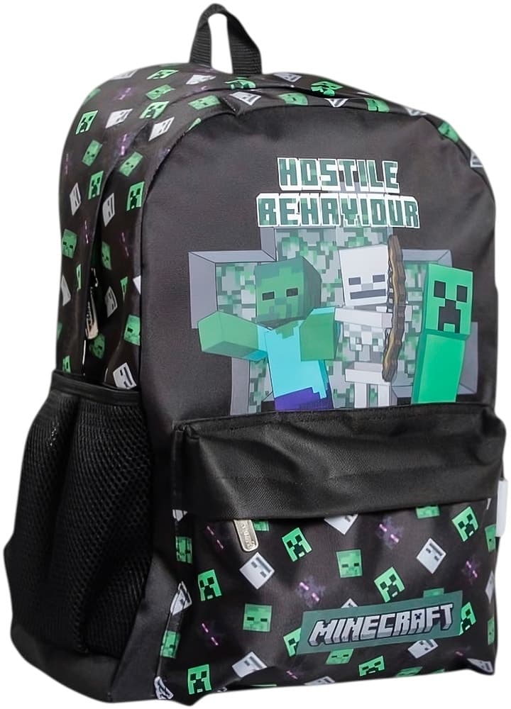 Mochila Escolar Minecraft M34-22040