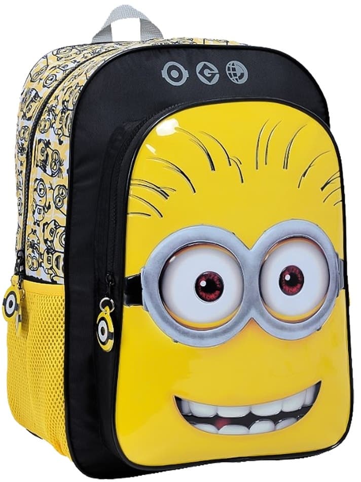 Mochila Escolar Mattel Minions 77956 Amarela