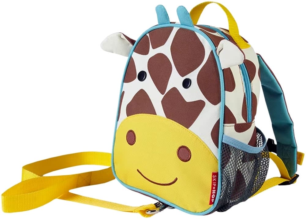 Mochila Infantil com Guia Skip Hop Zoo Mini Backpack Girafa