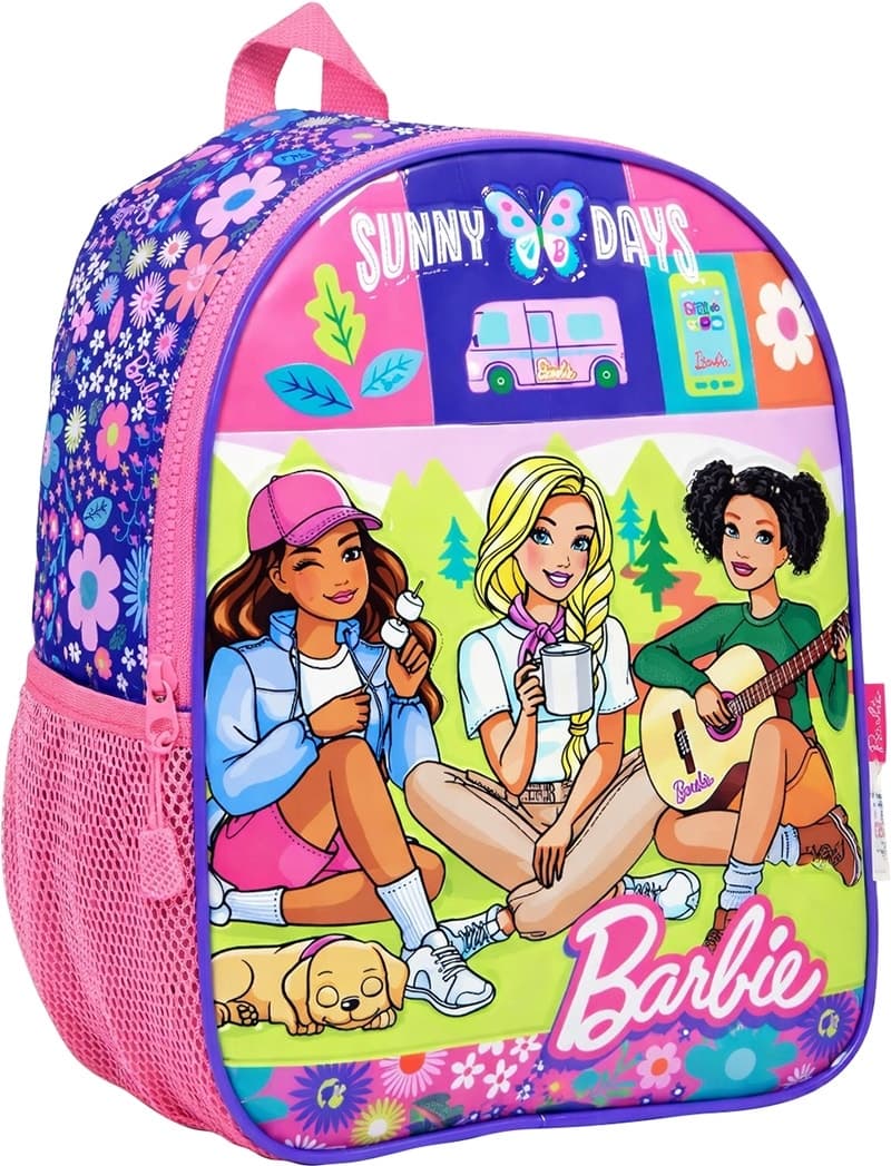 Mochila Infantil Mattel Barbie Sunny Days Camp Malibu Azul