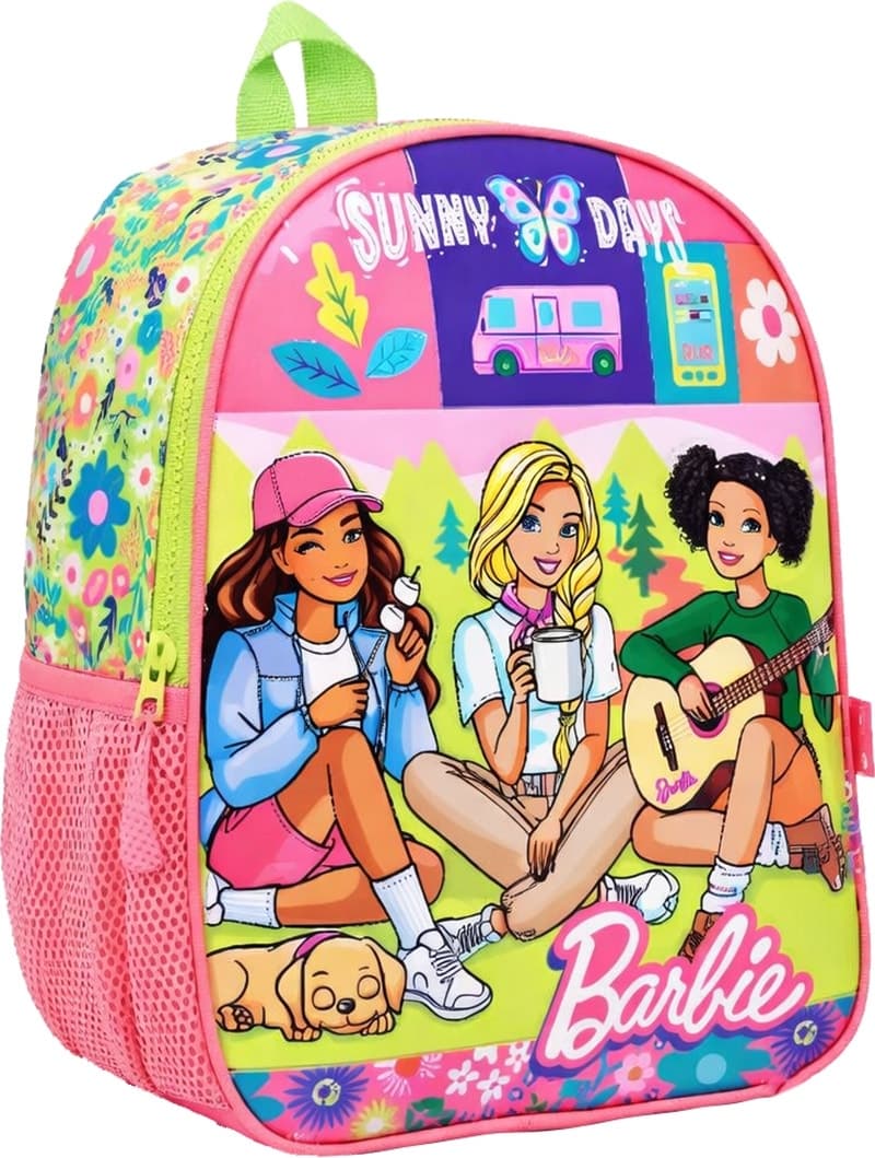 Mochila Infantil Mattel Barbie Sunny Days Camp Malibu Rosa