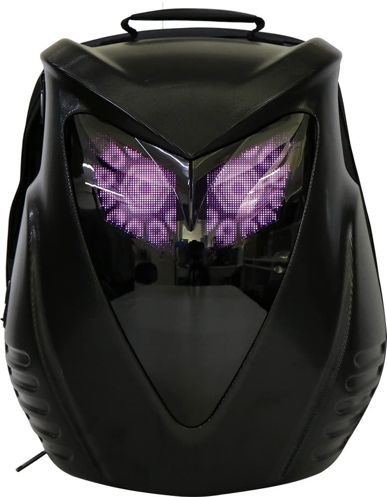 Mochila LED Biosled Loy-Owls - Preto