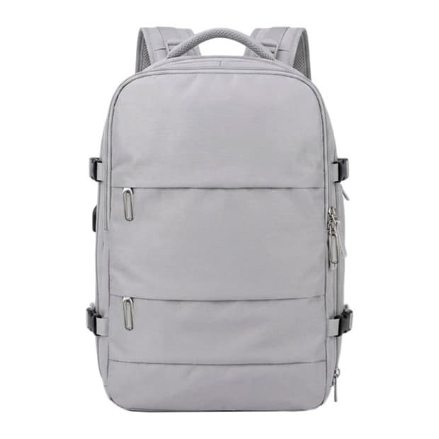 Mochila Sate A-Kp4018 15.6" USB Cinza