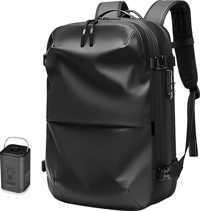Mochila Resena B1 Rb3077 com Sistema Airback (Compressão A Vácuo) - Preto