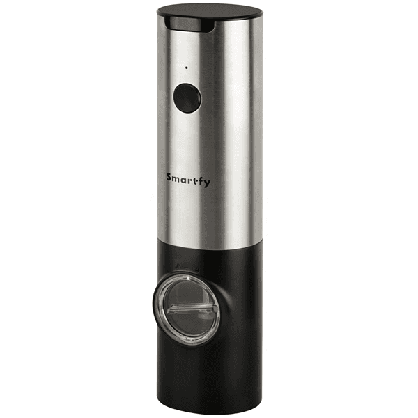 Moedor de Tempero Elétrico Smartfy MT01L 3 Níveis 25W 5V Recarregável Preto