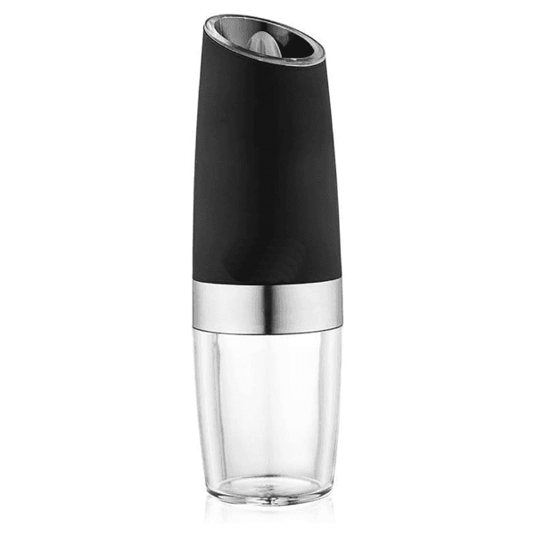 Moedor Elétrico de Sal e Pimenta Por Gravidade Ls-050 A Pilha - Preto