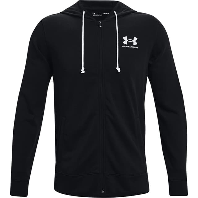 Moletom Masculino Caterpillar 1370409-001 Rival Terry Zip Preto Xl