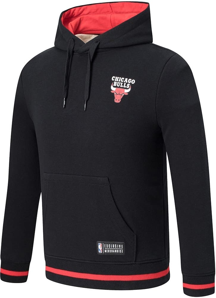 Moletom Infantil com Capuz Nba Chicago Bulls NBAHD3251BK1 - Masculino