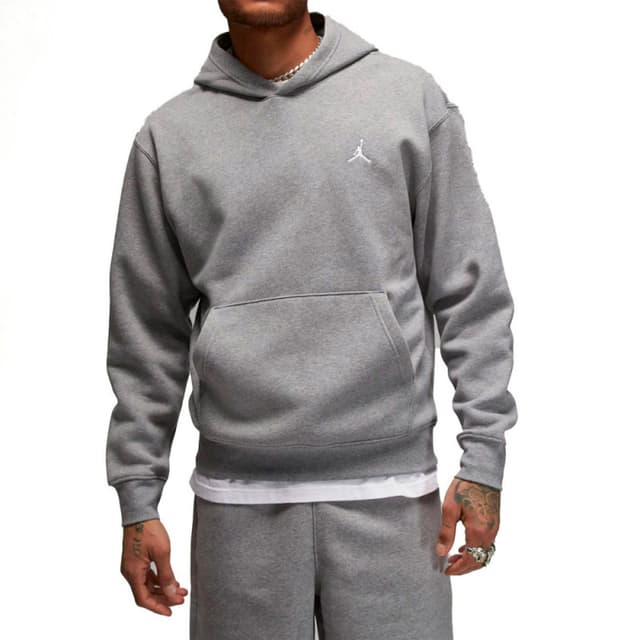 Moletom Masculino Jordan Brooklyn Fleece Cinza Fj7774091