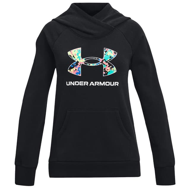 Moletom Feminino Under Armour Rival Logo Preto