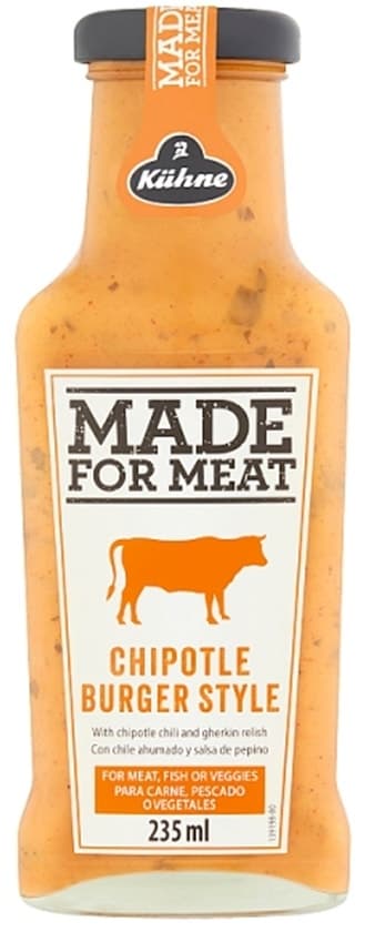 Molho Kühne Made For Meat Chipotle Burger Style - 235mL